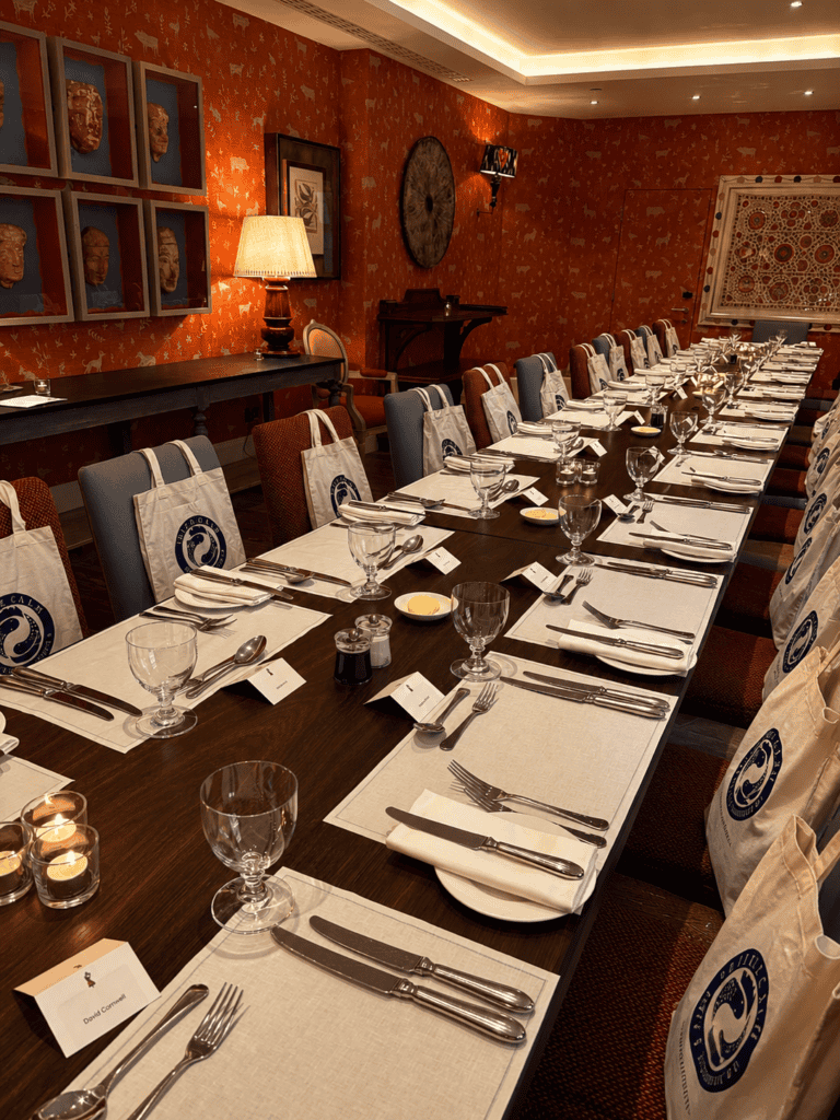 Elegant private dining room setup 2