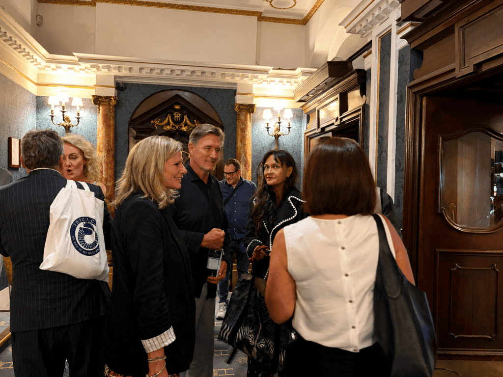 Guests gathered in the venue
